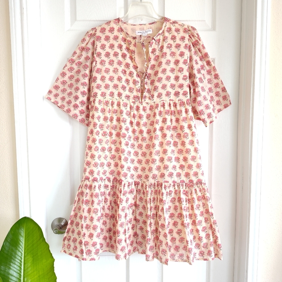 EMERSON FRY India Collection Alma Organic Isla Dress size M/L - Picture 3 of 13